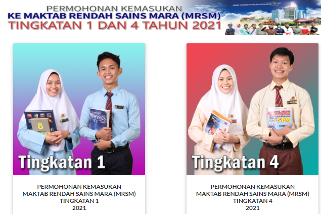 permohonan mrsm 2021