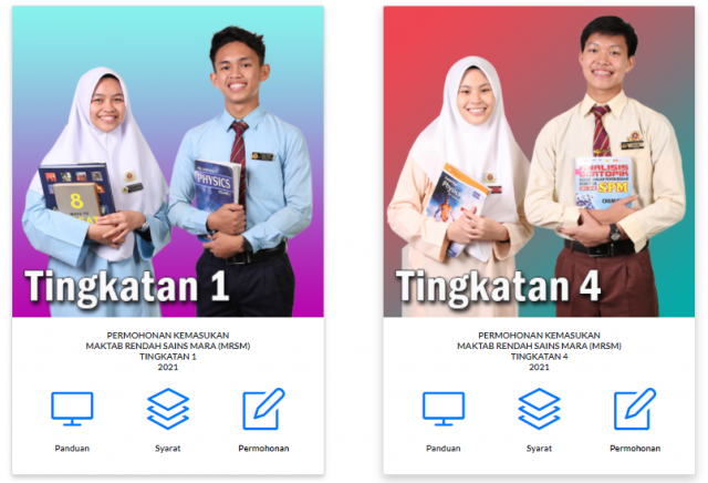 Panduan permohonan 2021