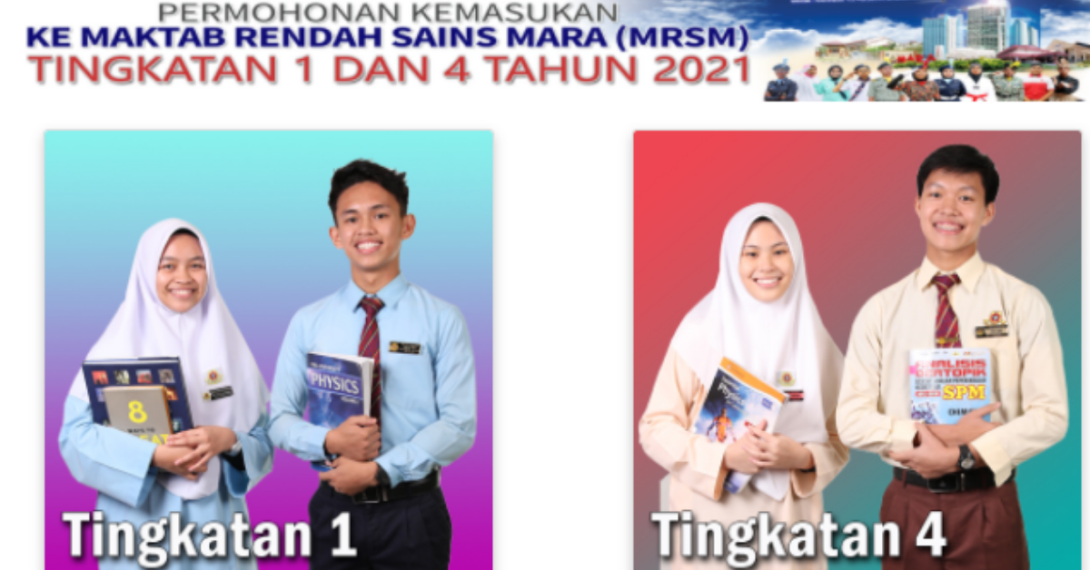 Panduan Memohon MRSM Sesi 2021